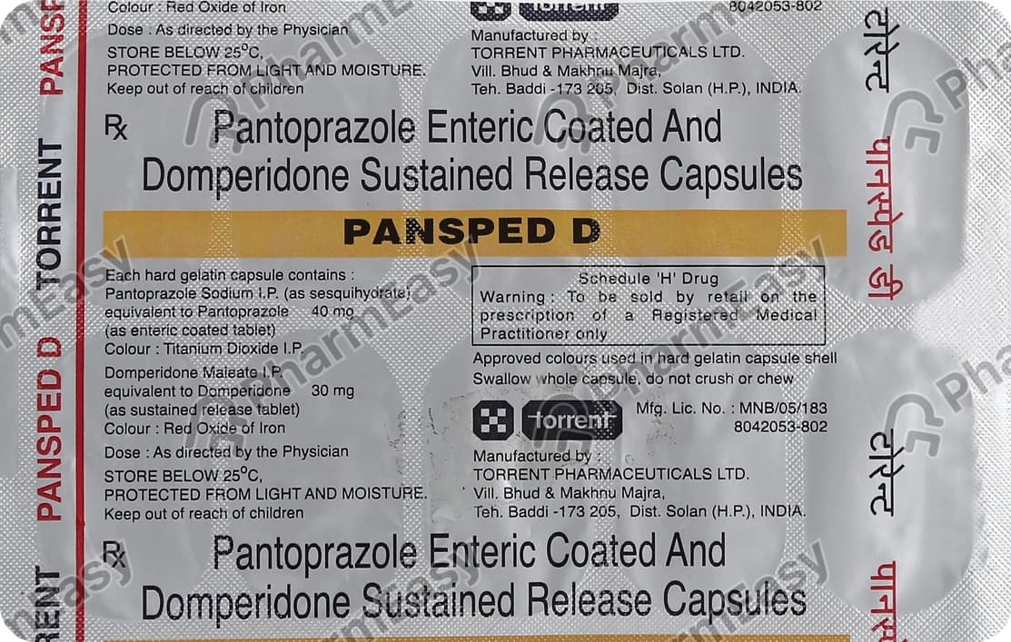 PANSPED D CAP