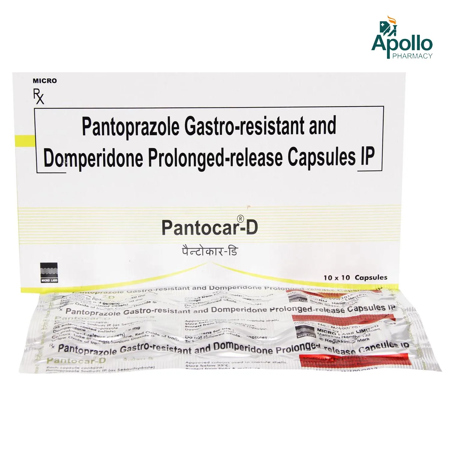 PANTOCAR-D CAP