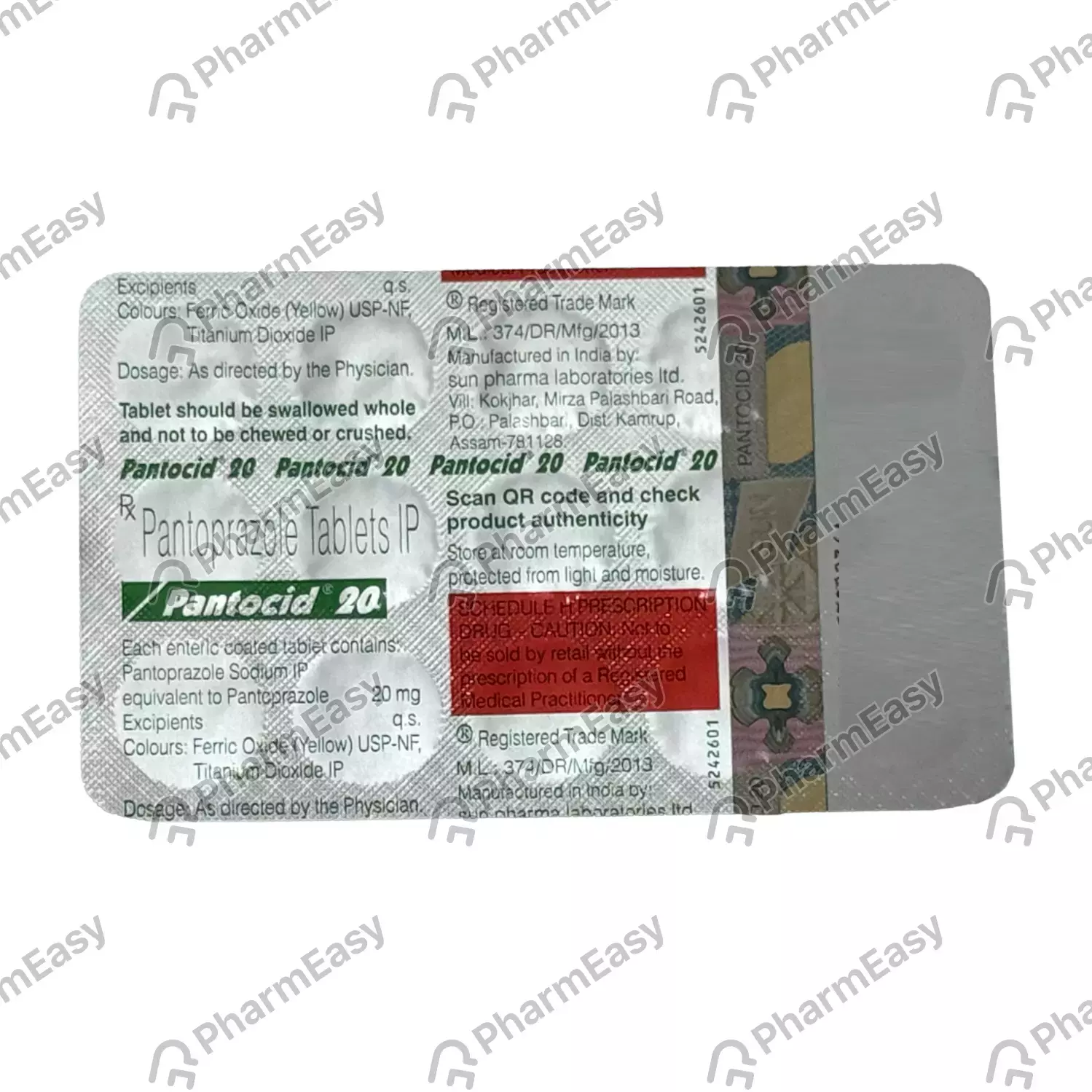 Pantocid 20 Tablet