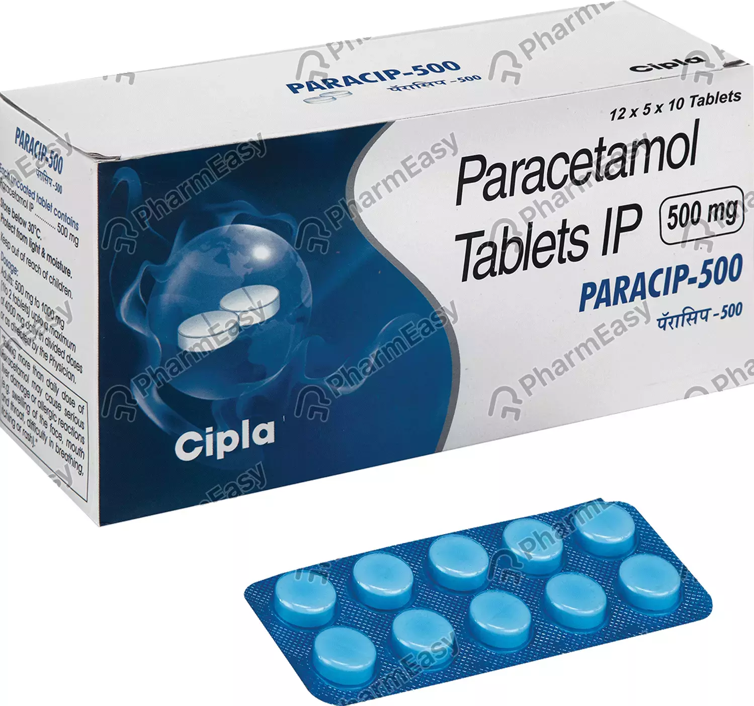 PARACIP-500MG TAB