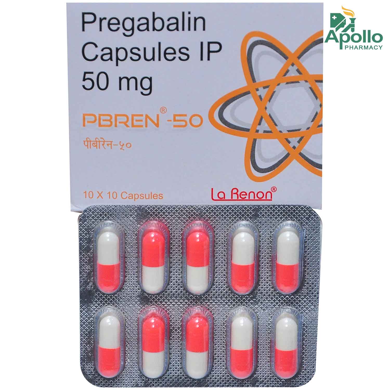 PBREN 50MG CAPS