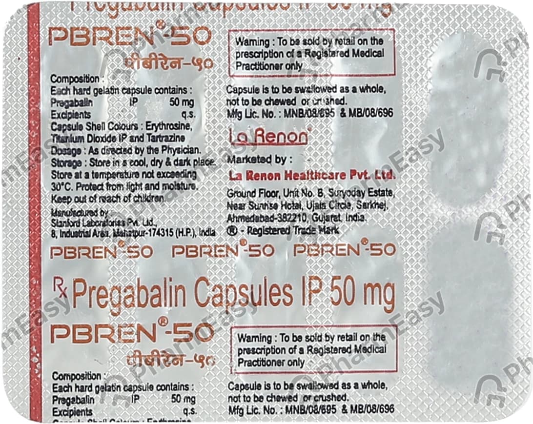 PBREN - D 50/20MG TAB