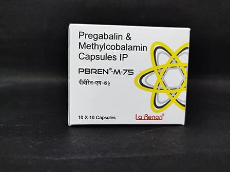 PBREN M 75MG CAPS