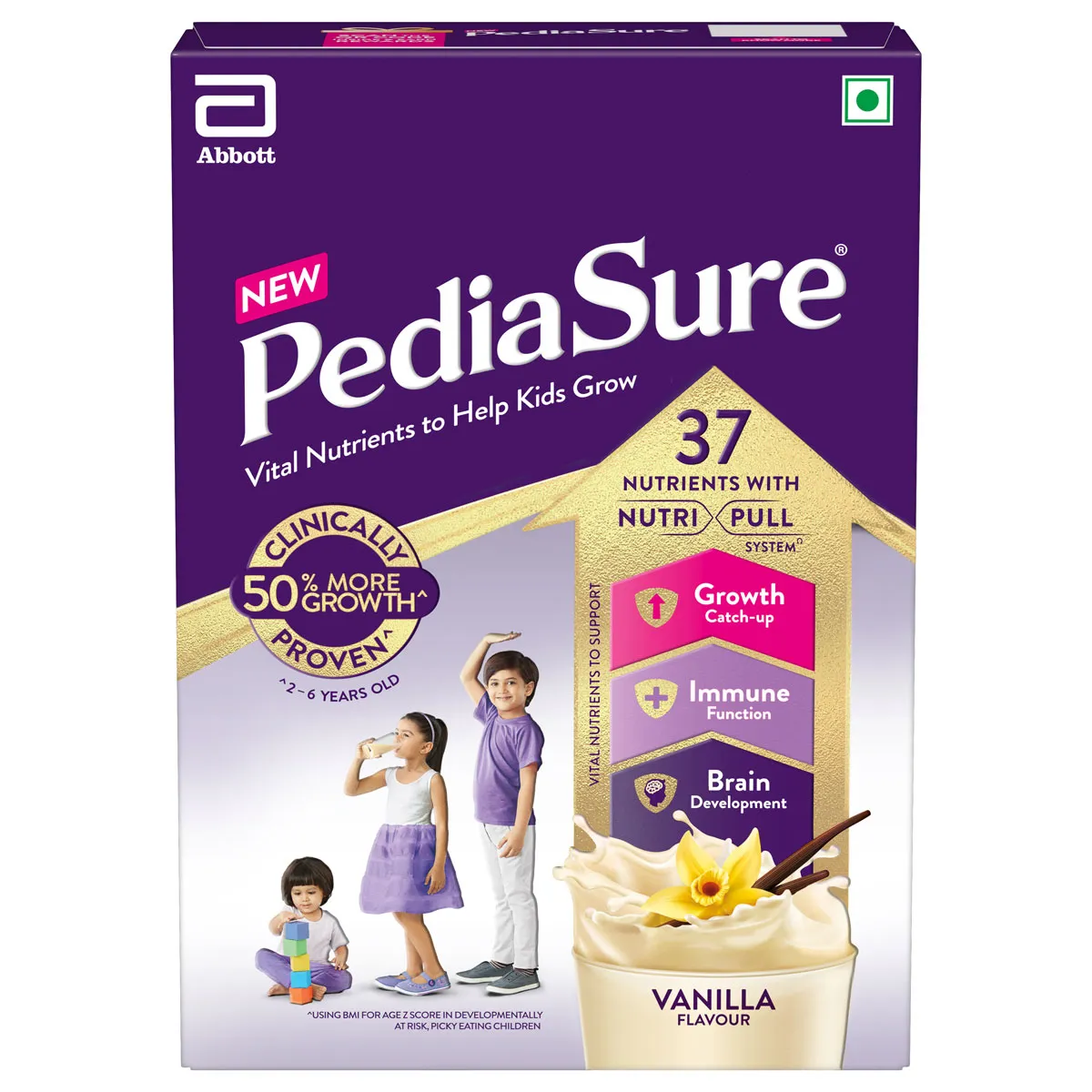 PEDIASURE VANNILA 375GM REFIL