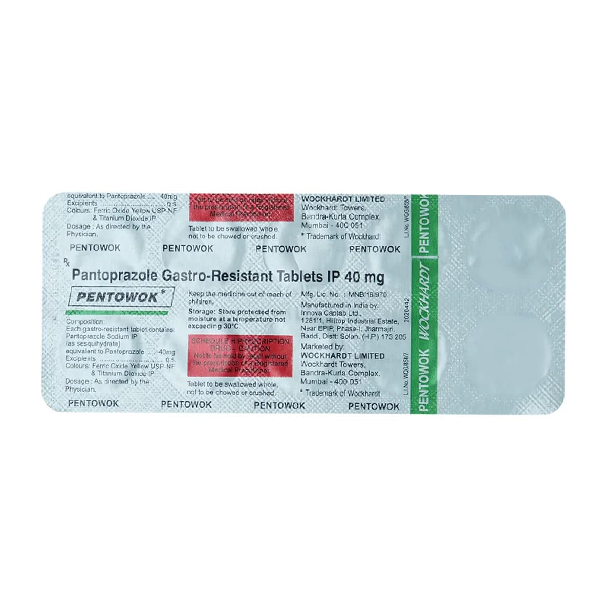 PENTOWOK 40MG TAB