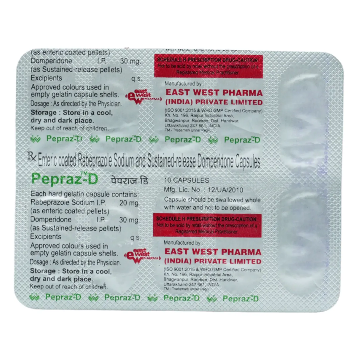 PEPRAZ D