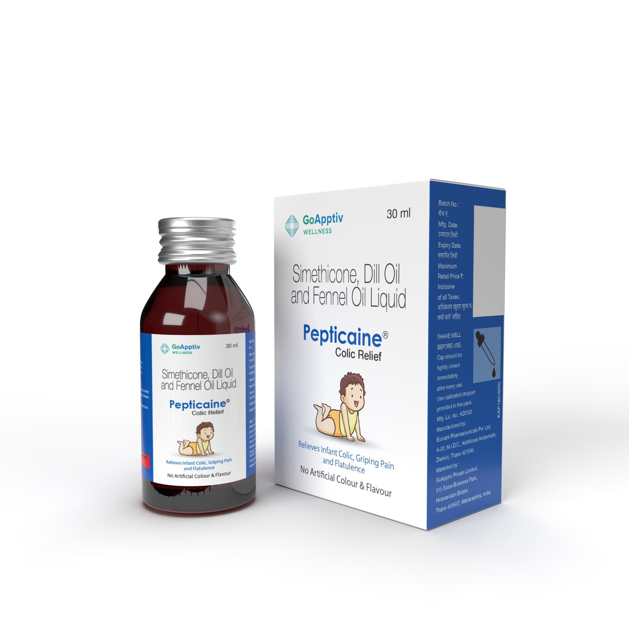 PEPTICAINE CHEW TAB 500MG