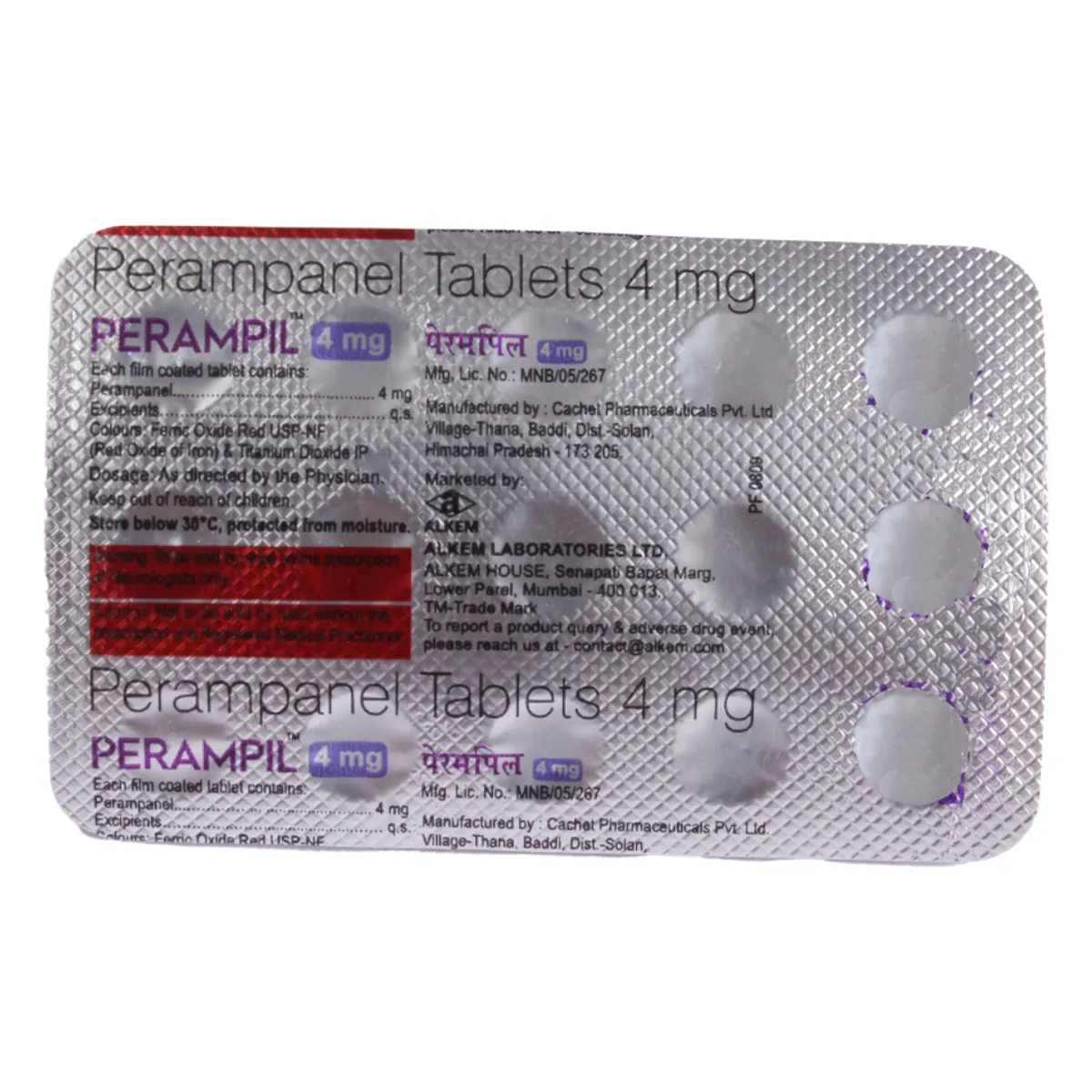 PERAMPIL 4MG TAB