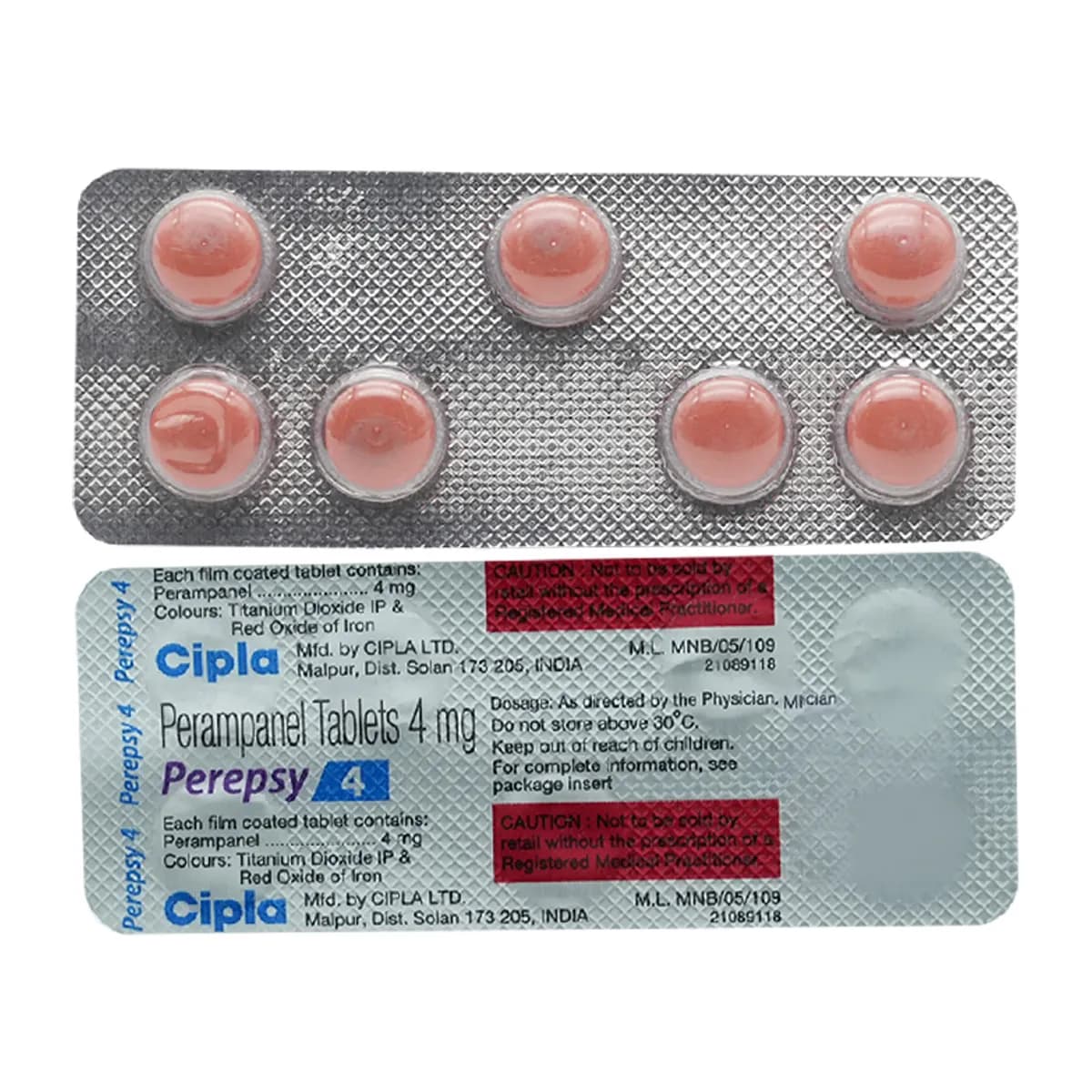 PEREPSY 4MG TAB