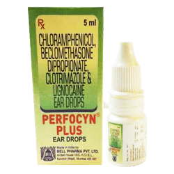 PERFOCYN PLUS EAR DROPS
