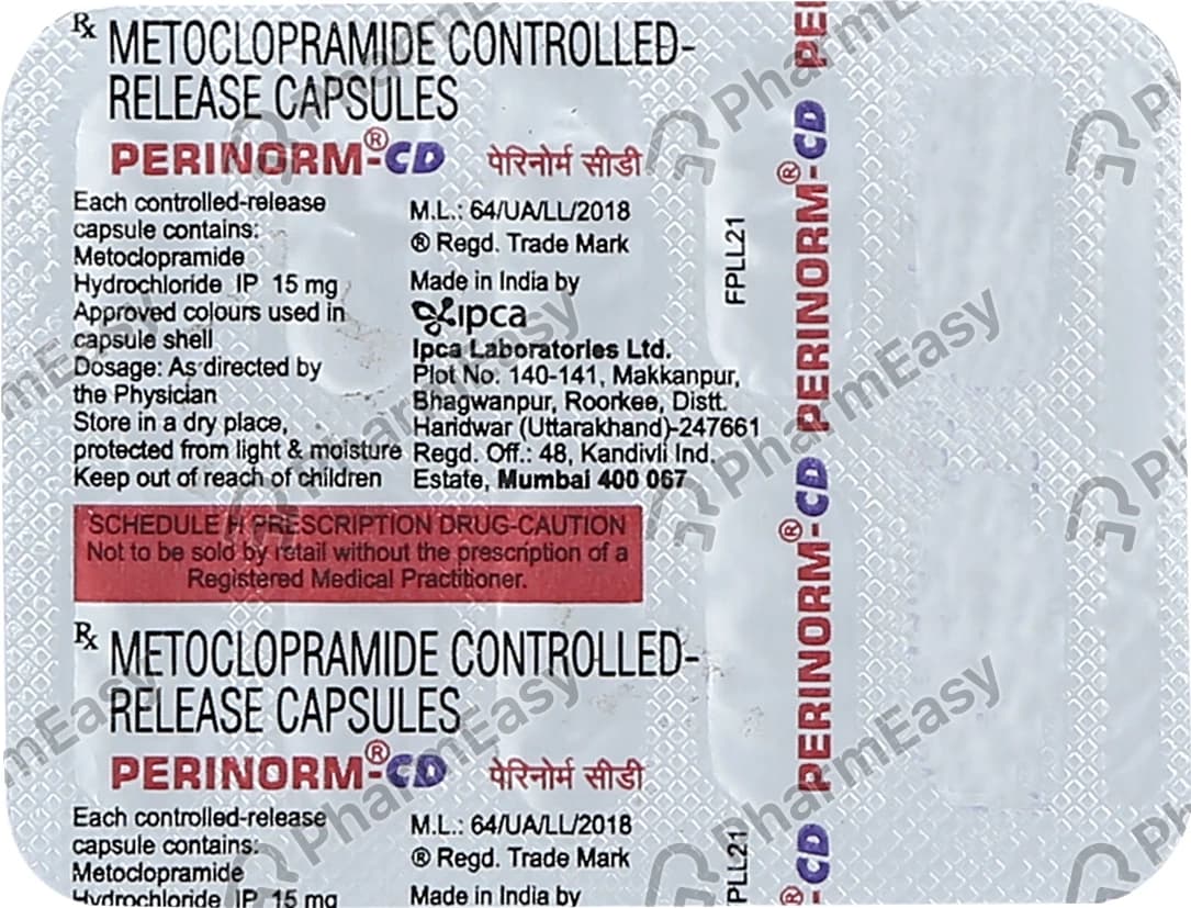 PERINORM CD CAP 10`S