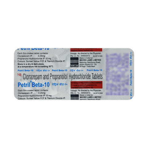 PETRIL BETA 10MG