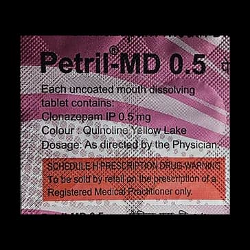 PETRIL MD .5MG TAB 15`S