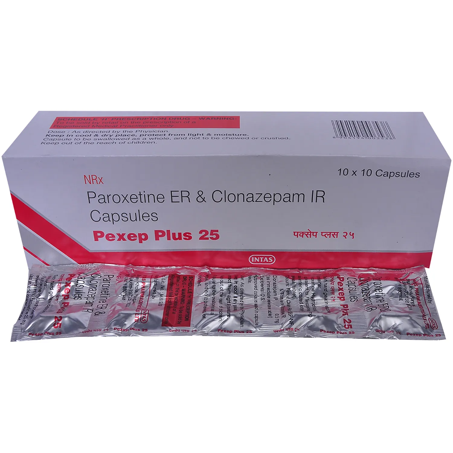PEXEP PLUS 25MG CAP