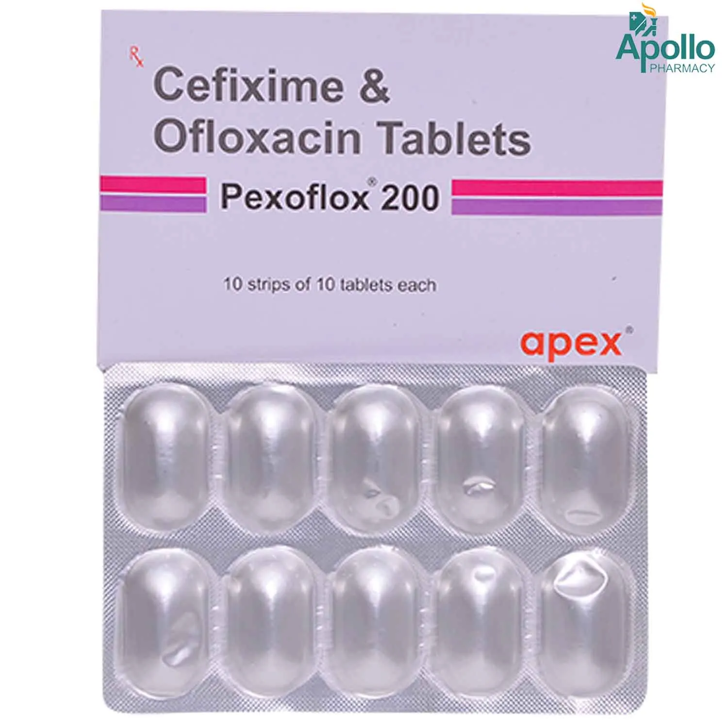 PEXOFLOX 200MG TAB