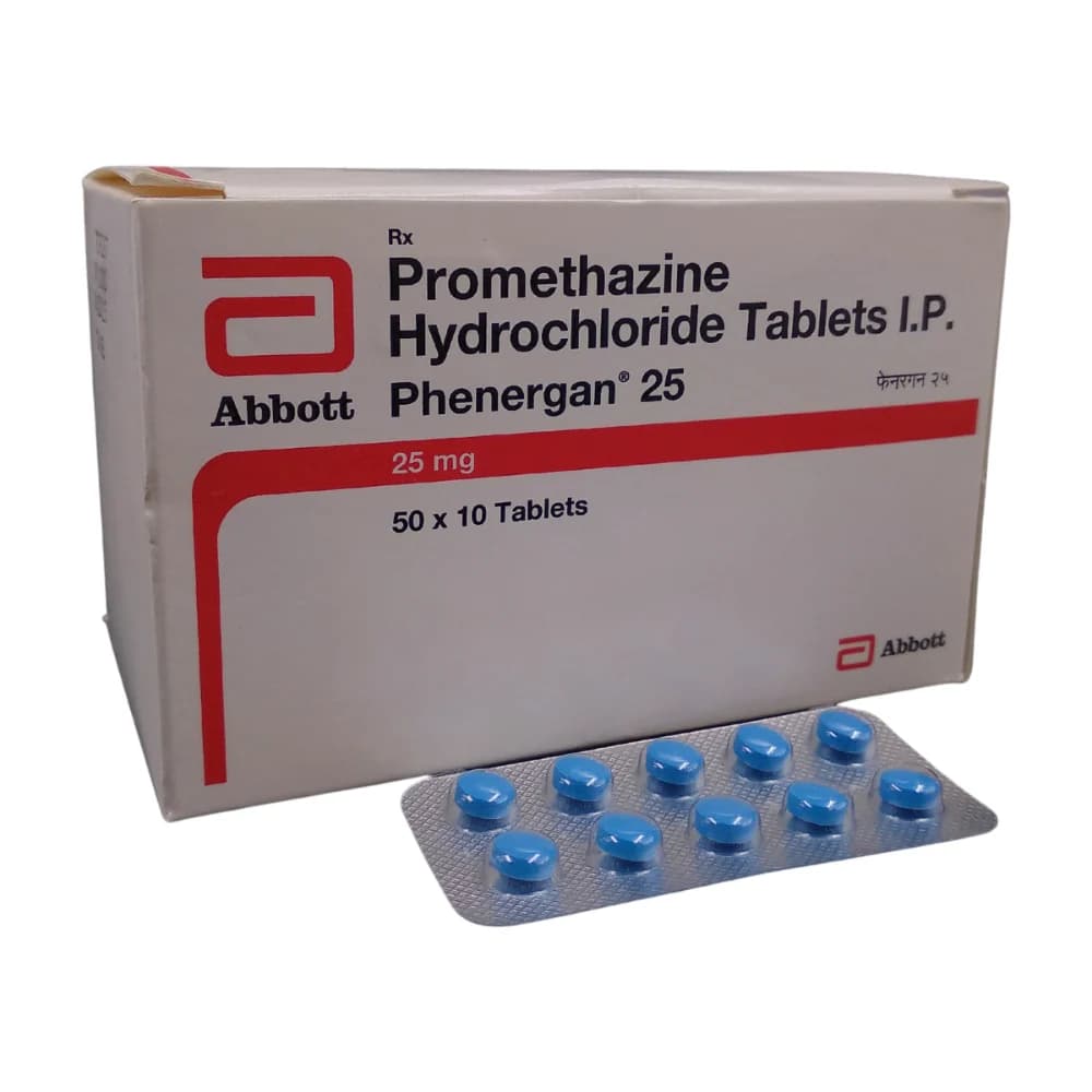 PHENERGAN 25MG TAB 10`S