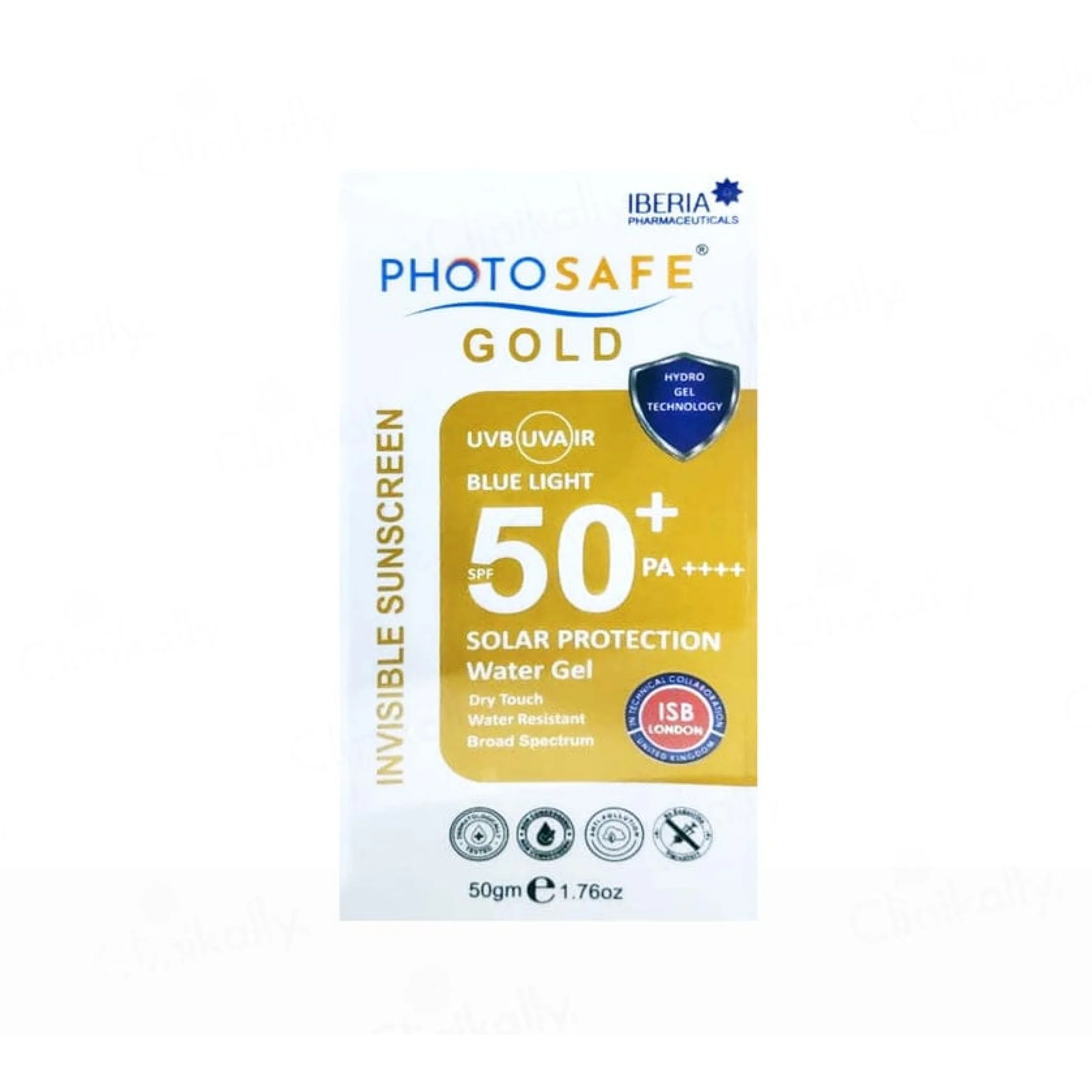 Photosafe Gold Sunscreen Gel