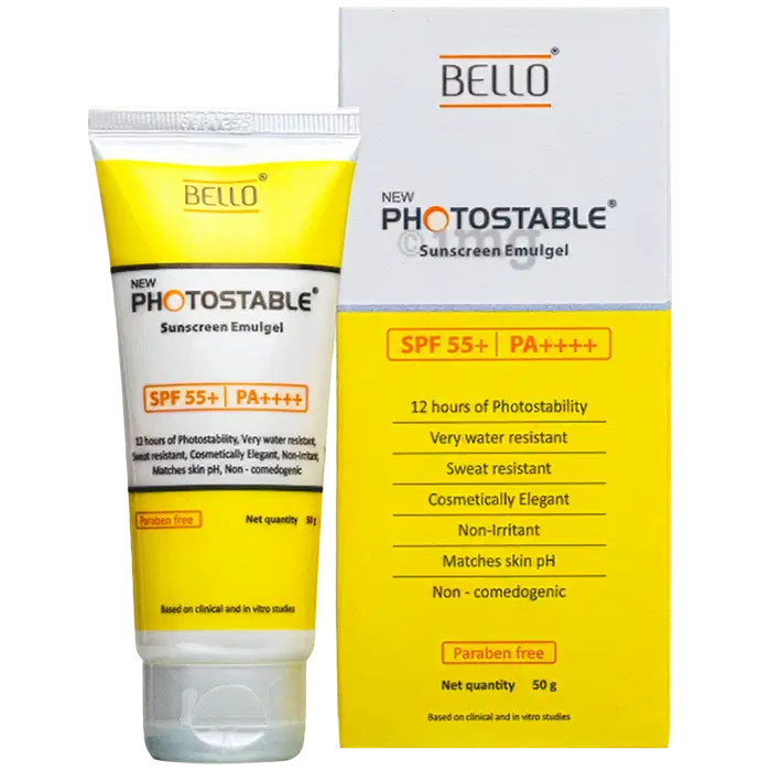 Photostable New Sunscreen Emulgel