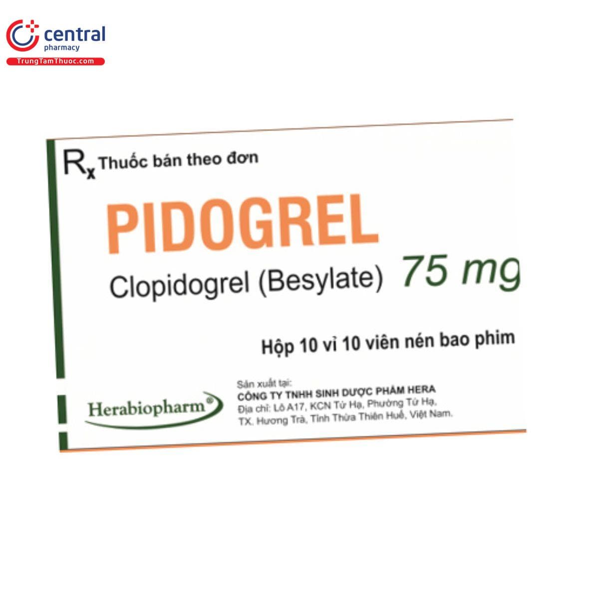 PIDGREL RV TAB