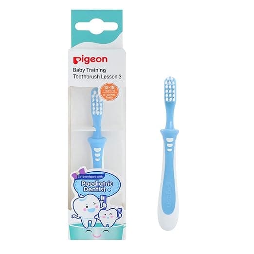 Pigeon Baby Training Toothbrush Lesson 3 (12-18m)