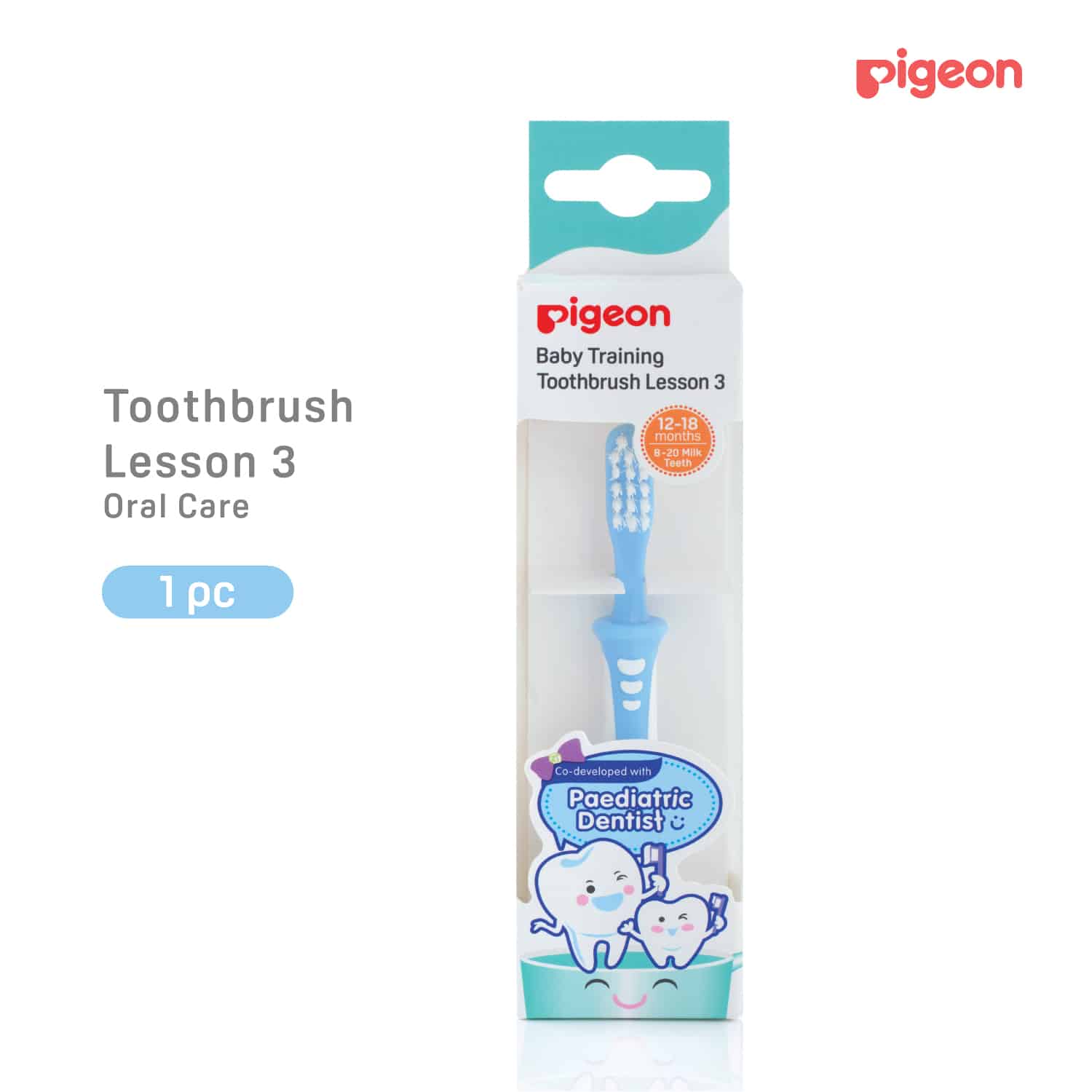 Pigeon Baby Training Toothbrush Lesson 3 (78340)