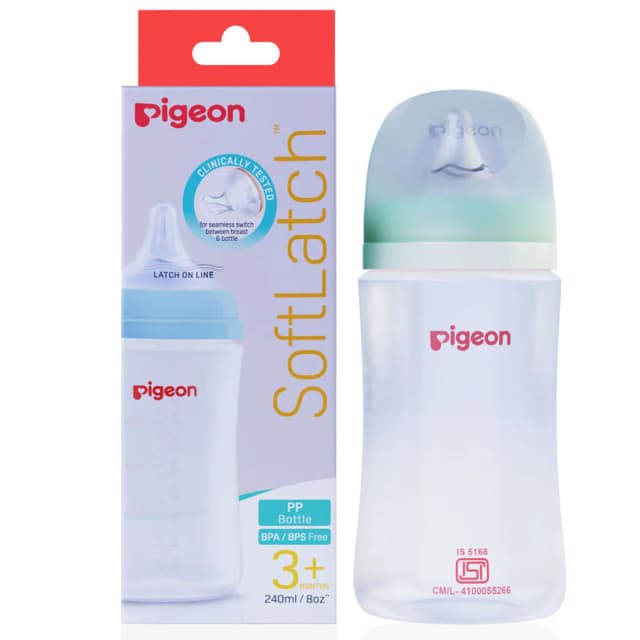 Pigeon Softlatch PP Bottle 3m+ (79205)