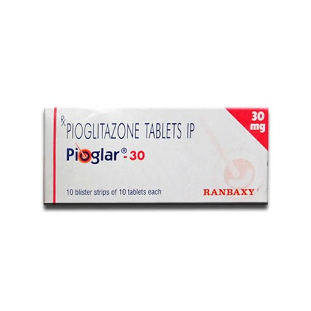 Pioglar 30MG Tab 10S