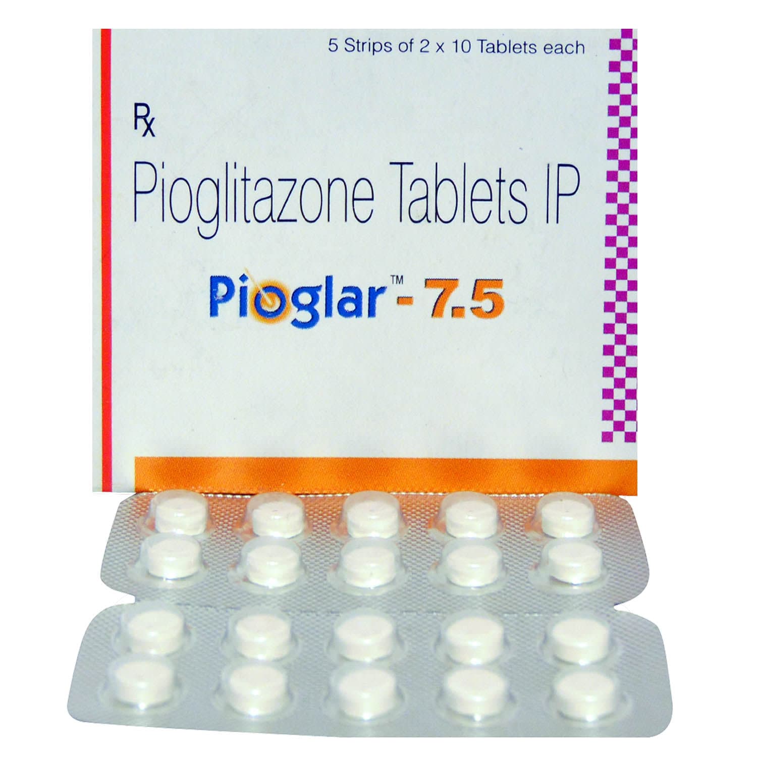 Pioglar 7.5MG Tab