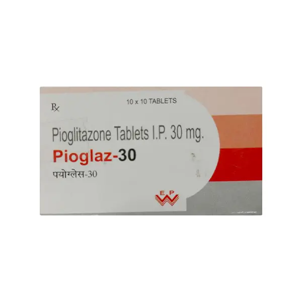 Pioglaz 30MG Tab