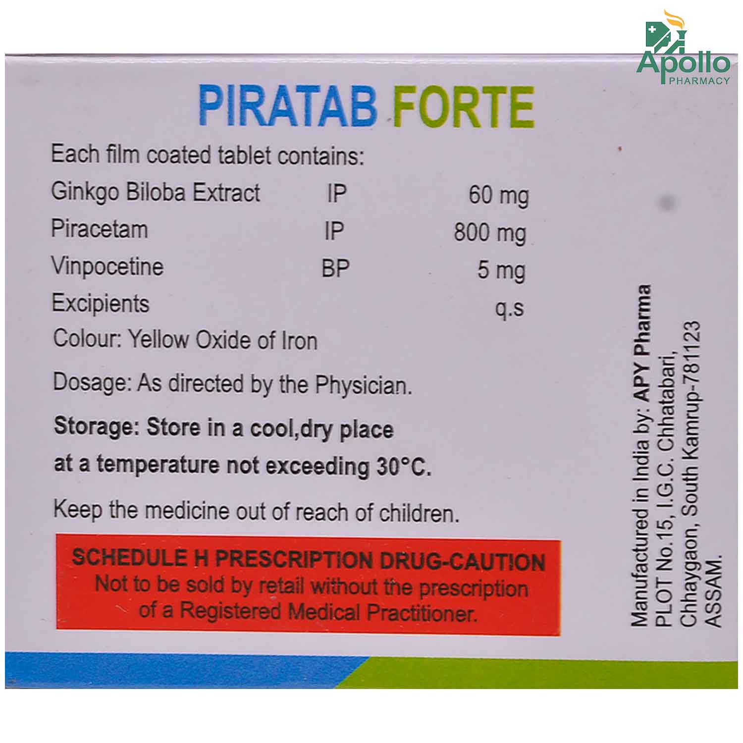 PIRATAB PLUS TAB