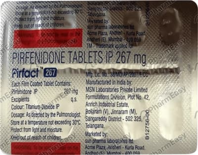 PIRFACT 267MG TAB