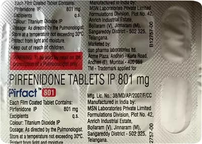 PIRFACT 801MG TAB