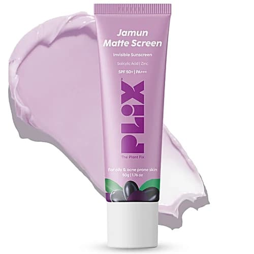 Plix Jamun Matte Screen Invisible SPF 50+ Sunscreen