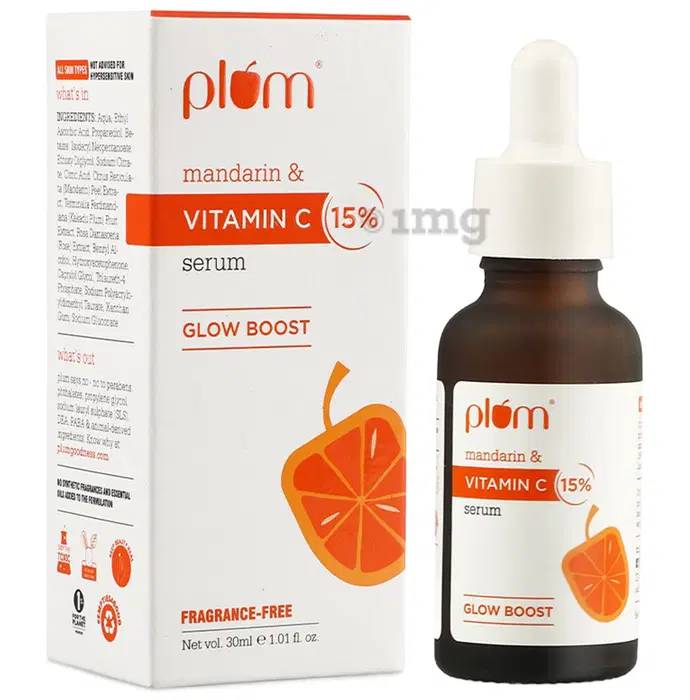 Plum Mandarin And Vitamin C 15% Face Serum