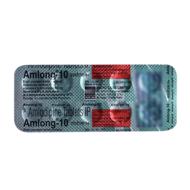 Amlong 10 Tablet