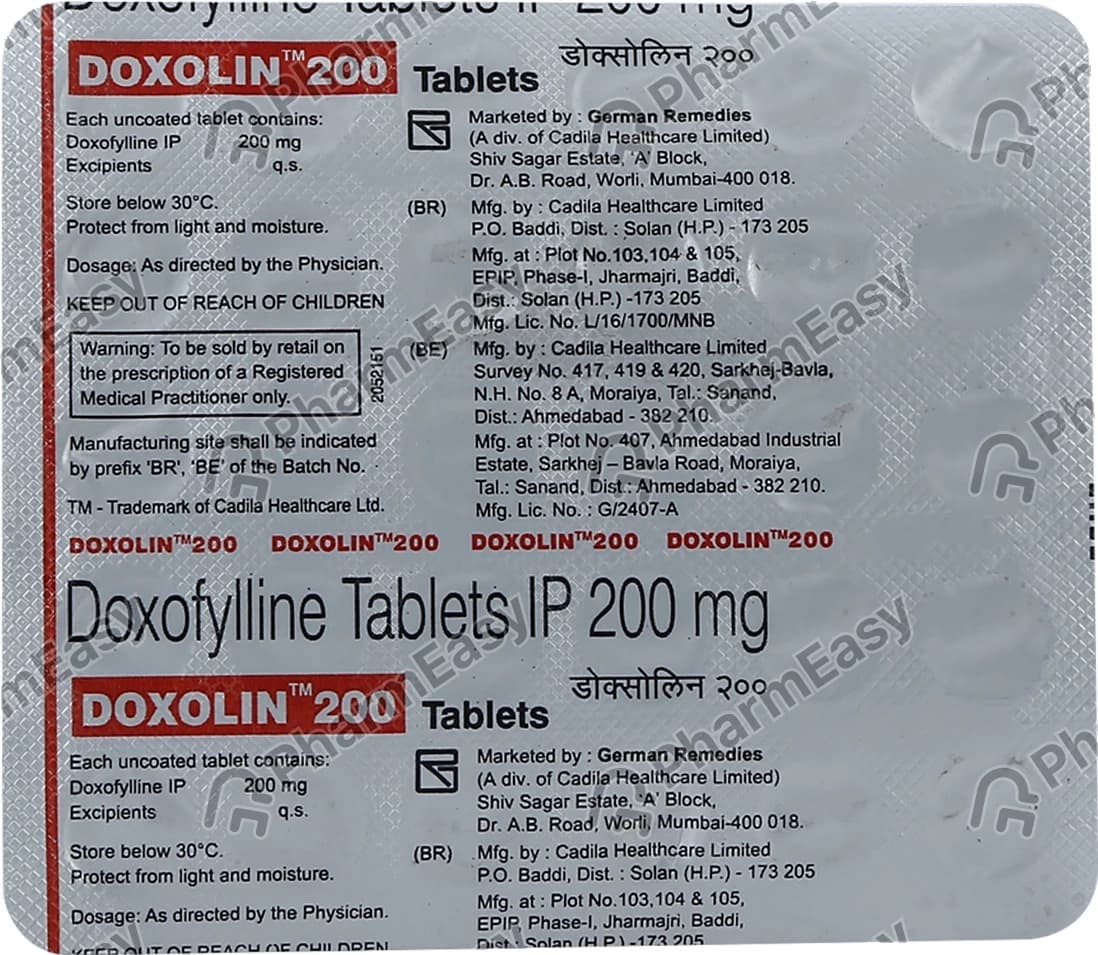 Doxolin 200 Tablet