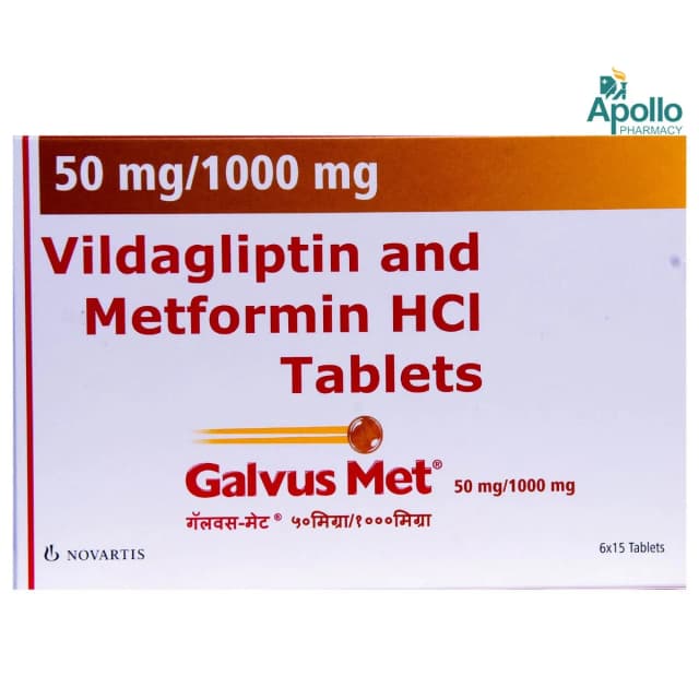 Galvus Met 50/1000 Tablet