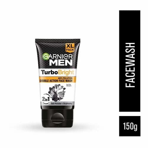 Garnier Turbo Bright Charcoal Facewash