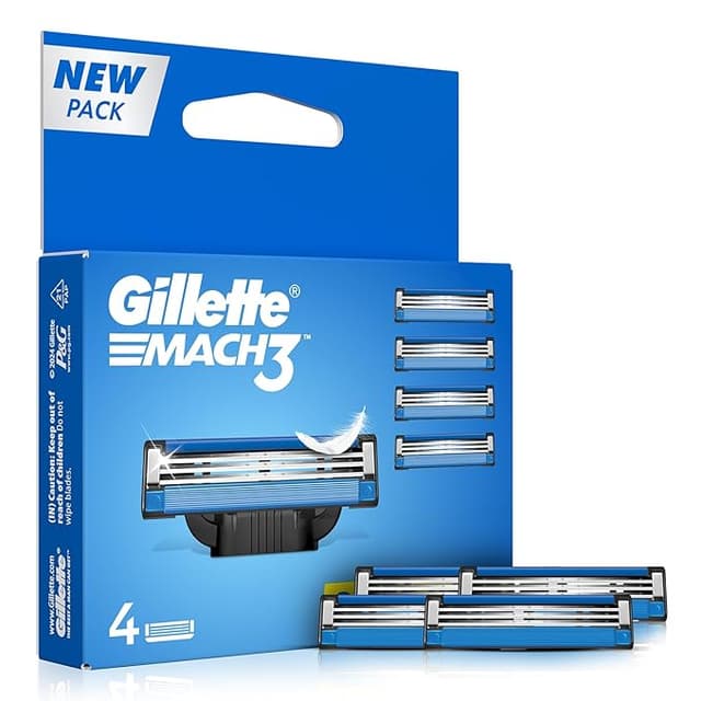 Gillette Mach 3 Fresh Clean Blade Cartridges