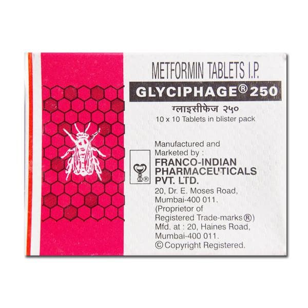 Glyciphage 250 Tablet