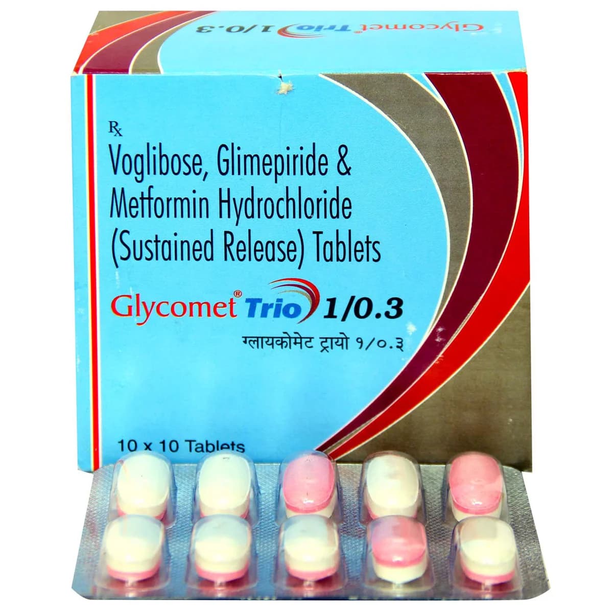 Glycomet Trio 1/0.3 Tablet