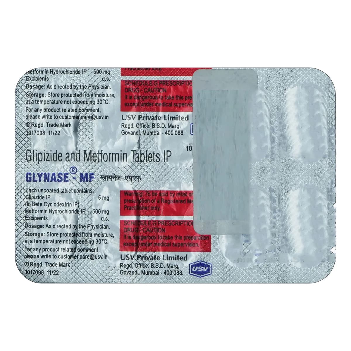 Glynase MF Tablet
