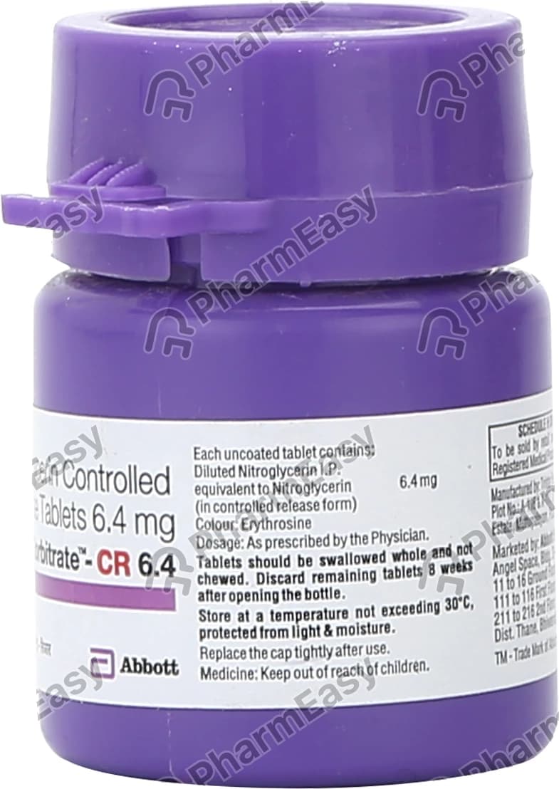 GTN Sorbitrate CR 6.4 Tablet