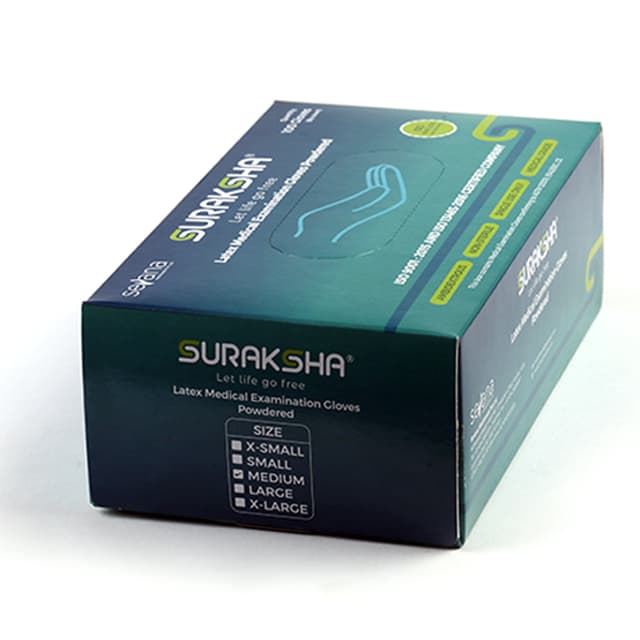 Latex Medical Examination Powdered Gloves