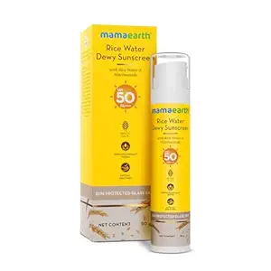 Mamaearth Rice Water Dewy Sunscreen SPF 50