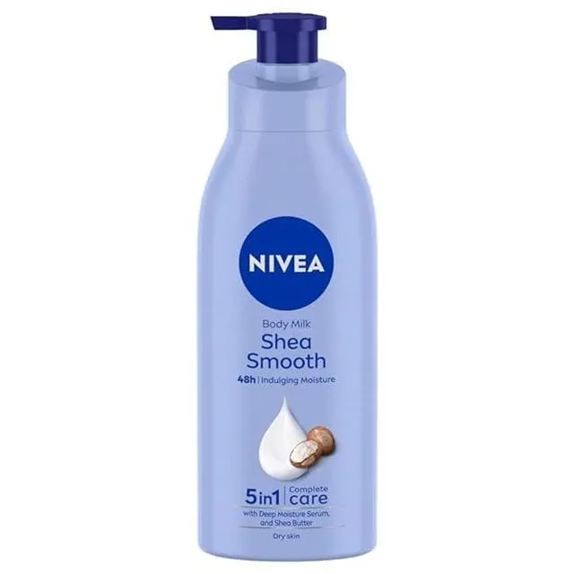 Nivea Body Milk Shea Smooth Body Lotion Dry Skin