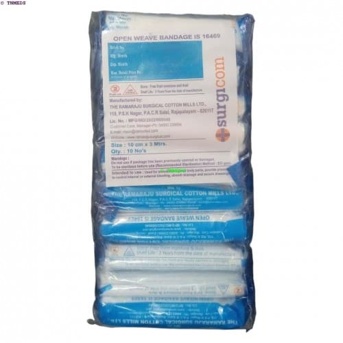 Open Weave Bandage Is 16469 10Cmx3M
