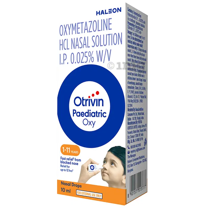 Otrivin Paediatric Oxy Nasal Drops