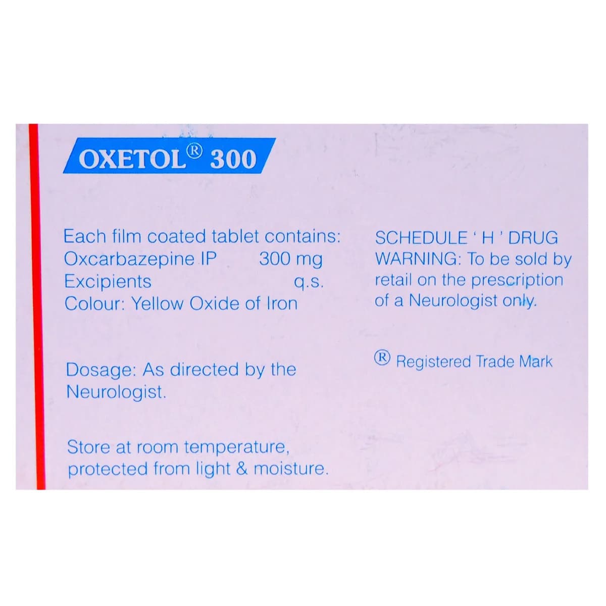 Oxetol 300 Tablet