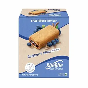 RiteBite Fruit Filled Blueberry Blast Fiber Bar